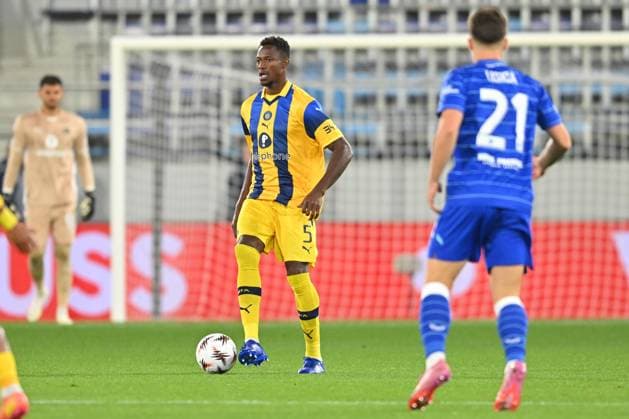 MACCABI TEL AVIV vs DINAMO ZAGREB MOHAMED ALI CAMARA football Maccabi Tel Aviv vs Dinamo Zagrebi UEFA Europa League at TSC arena stadium, Backa Topola 02.10.2025 Foto: FOOTBALL, UEFA EUROPA LEAGUE, DINAMO ZAGREB, MACCABI TEL AVIV Backa Topola TSC Arena Serbia Copyright: xMarkoxMetlas xMNxPressx
