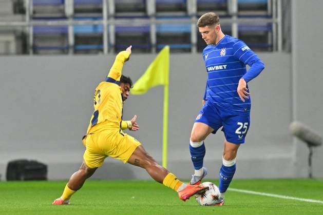 MACCABI TEL AVIV vs DINAMO ZAGREB MORIS VALINCIC football Maccabi Tel Aviv vs Dinamo Zagrebi UEFA Europa League at TSC arena stadium, Backa Topola 02.10.2025 Foto: FOOTBALL, UEFA EUROPA LEAGUE, DINAMO ZAGREB, MACCABI TEL AVIV Backa Topola TSC Arena Serbia Copyright: xMarkoxMetlas xMNxPressx