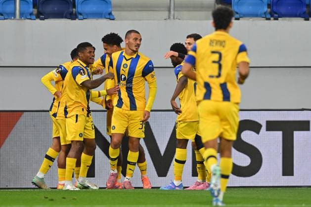 MACCABI TEL AVIV vs DINAMO ZAGREB SAIED ABU FARCHI football Maccabi Tel Aviv vs Dinamo Zagrebi UEFA Europa League at TSC arena stadium, Backa Topola 02.10.2025 Foto: FOOTBALL, UEFA EUROPA LEAGUE, DINAMO ZAGREB, MACCABI TEL AVIV Backa Topola TSC Arena Serbia Copyright: xMarkoxMetlas xMNxPressx