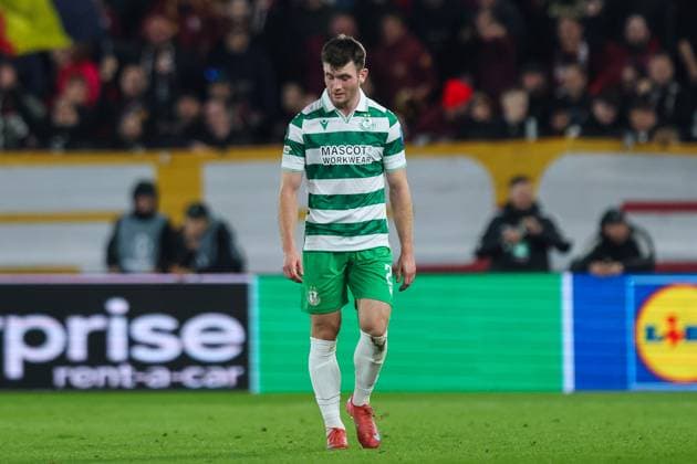 UEFA Europa Conference League Group Phase, Stadion Letna, Prague, Czech Republic 2 10 2025 Sparta Praha vs Shamrock Rovers Rovers Josh Honohan dejected after his side concedes a fourth goal Josh Honohan dejected after his side concedes a fourth goal 2 10 2025  Copyright: x INPHO RyanxByrnex RB1_8625
