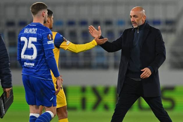 MACCABI TEL AVIV vs DINAMO ZAGREB ZARKO LAZETIC coach football Maccabi Tel Aviv vs Dinamo Zagrebi UEFA Europa League at TSC arena stadium, Backa Topola 02.10.2025 Foto: FOOTBALL, UEFA EUROPA LEAGUE, DINAMO ZAGREB, MACCABI TEL AVIV Backa Topola TSC Arena Serbia Copyright: xMarkoxMetlas xMNxPressx