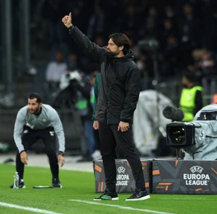 Rangers head coach Russell Martin during UEFA Europa League league phase match at Merkur Arena, Graz. SK Sturm Graz v Rangers - UEFA Europa League - League Phase - Merkur Arena, Styria, Austria - 02 Oct 2025Graz Merkur Arena Styria Australia EDITORIAL USE ONLY  Copyright: xRangersxFC Shutterstockx 15514837ge