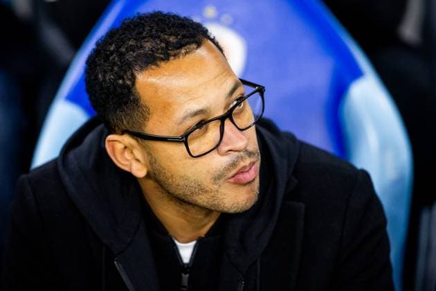 SLOVAN BRATISLAVA - STRASBOURG Head coach of Strasbourg Liam Rosenior during league phase of UEFA Conference league football match between SK Slovan Bratislava and RC Strasbourg Alsace. Bratislava, Slovakia, October 02, 2025. Copyright: xx 080A0700