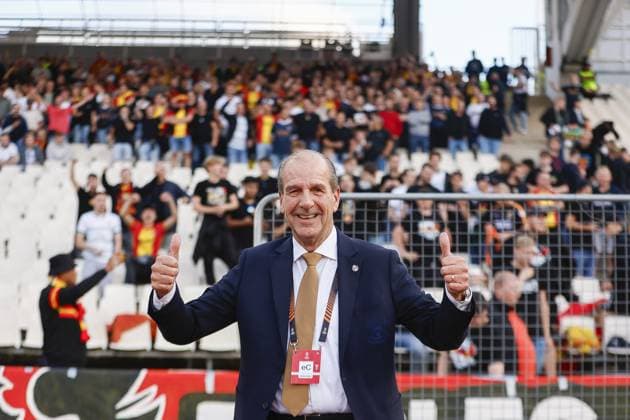 ATHENS , 02-10-2025 , Olympic Athletic Center of Athens Spyros Louis , season 2025 2026 , UEFA Europa League League phase . match between Panathinaikos and Go Ahead Eagles, final result 1-2. Picture shows GA Eagles general director Jan Willem van Dop Panathinaikos - Go Ahead Eagles  x31328749x Copyright: