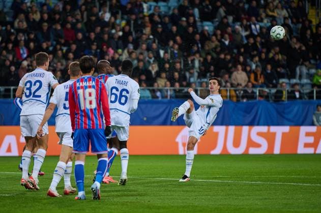2025.10.02 Lublin Pilka nozna UEFA Liga Konferencji Europy sezon 2025 2026 Dinamo Kijow - Crystal Palace N z Mykola Shaparenko Foto Ireneusz Wnuk PressFocus 2025.10.02 Lublin Football UEFA Conference League season 2025 2026 Dinamo Kyiv - Crystal Palace Mykola Shaparenko Credit: Ireneusz Wnuk PressFocus NEWSPIX.PL --- newspix.pl 