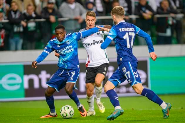 02.10.2025 WARSZAWA, PILKA NOZNA LIGA KONFERENCJI EUROPY ( FOOTBALL UEFA CONFERENCE LEAGUE) MECZ LEGIA WARSZAWA - SAMSUNSPOR NZ. MARCO BURCH FOTO RADOSLAW JOZWIAK CYFRASPORT NEWSPIX.PL --- Newspix.pl  RA2_5257