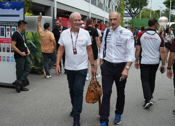 FORMULA 1 SINGAPORE AIRLINES SINGAPORE GRAND PRIX 2025 03.10.2025, Marina Bay Street Circuit, Singapore, FORMULA 1 SINGAPORE AIRLINES SINGAPORE GRAND PRIX 2025 , im Bild Motorsportchef Dr. Helmut Marko (Oracle Red Bull Racing)