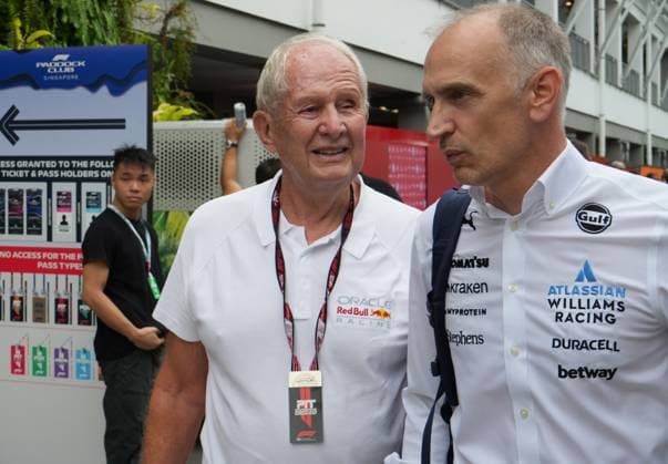 FORMULA 1 SINGAPORE AIRLINES SINGAPORE GRAND PRIX 2025 03.10.2025, Marina Bay Street Circuit, Singapore, FORMULA 1 SINGAPORE AIRLINES SINGAPORE GRAND PRIX 2025 , im Bild Motorsportchef Dr. Helmut Marko (Oracle Red Bull Racing)