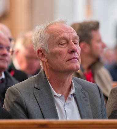 Verleihung des Memminger Freiheitspreises 1525 an den früheren SC Freiburg Trainer Christian Streich in der evangelischen Kirche St. Martin. Foto:Eibner Pressefoto Eky Eibner Verleihung des Memminger Freiheitspreises 1525 an den früheren SC Freiburg Trainer Christian Streich Memmingen Copyright: xEibner-Pressefotox EP_EER