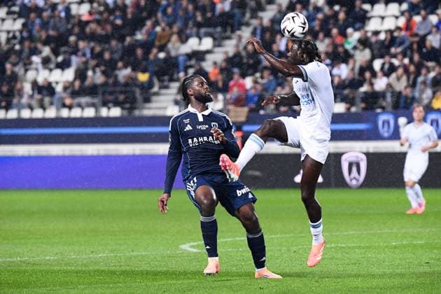 Paris FC v FC Lorient - Ligue 1 McDonald s 2025 2026 11 Jean-Philippe KRASSO (pfc) during the Ligue 1 McDonald s match between Paris and Lorient at Stade Jean Bouin on October 3, 2025 in Paris, France. Paris France  Copyright: xFEPx 776348148