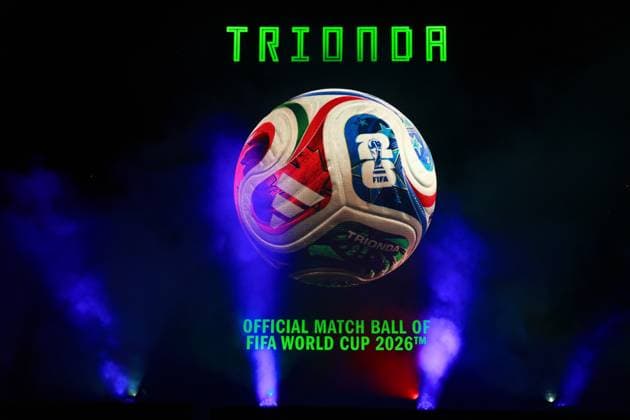 Launch of the FIFA World Cup, WM, Weltmeisterschaft, Fussball 2026 official match ball in Mexico City MEXICO CITY, MEXICO - OCTOBER 03: Holograms are displayed during the launch of Trionda the FIFA World Cup 2026 official match ball, at the Azteca stadium, in Mexico City, Mexico on October 03, 2025. Daniel Cardenas Anadolu Mexico City Mexico. Editorial use only. Please get in touch for any other usage.  Copyright: x2025xAnadoluxDanielxCardenasx