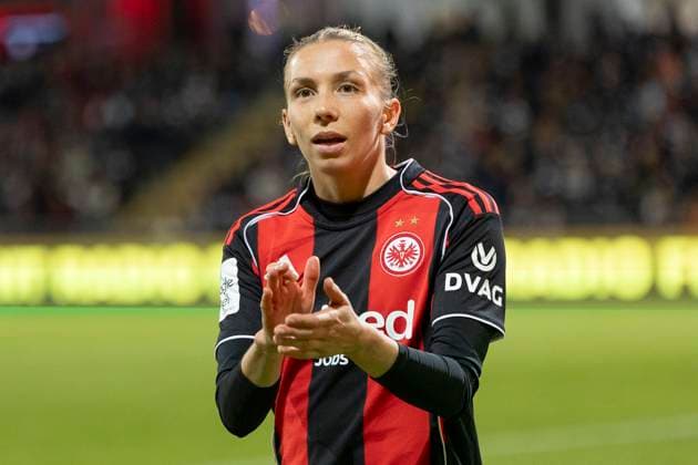 Google Pixel Frauen Bundesliga: Eintracht Frankfurt - FC Carl Zeiss Jena, 03.10.2025 Elisa Senß Senss (Eintracht Frankfurt 6), Freisteller, Portrait Porträt, Eintracht Frankfurt - FC Carl Zeiss Jena, Frankfurt, Stadion am Brentanobad, 3.10.2025 Copyright: xBEAUTIFULxSPORTS Gawlikx