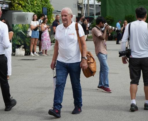 FORMULA 1 SINGAPORE AIRLINES SINGAPORE GRAND PRIX 2025 04.10.2025, Marina Bay Street Circuit, Singapore, FORMULA 1 SINGAPORE AIRLINES SINGAPORE GRAND PRIX 2025 , im Bild Motorsportchef Dr. Helmut Marko (Oracle Red Bull Racing)