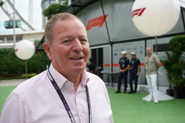 FORMULA 1 SINGAPORE AIRLINES SINGAPORE GRAND PRIX 2025 04.10.2025, Marina Bay Street Circuit, Singapore, FORMULA 1 SINGAPORE AIRLINES SINGAPORE GRAND PRIX 2025 , im Bild Sky England Experte Martin Brundle