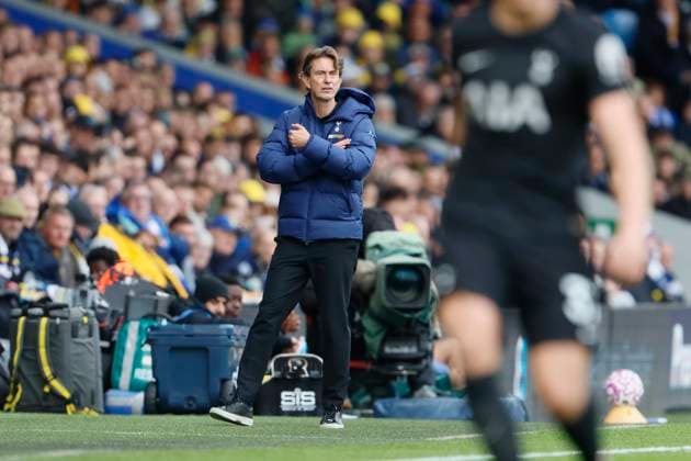 Leeds United v Tottenham Hotspur Premier League 041-0, GOAL scored by 2025. Tottenham s Manager Thomas Frank during the Premier League match between Leeds United and Tottenham Hotspur at Elland Road, Leeds, England on 4 October 2025. Leeds Elland Road West Yorkshire England Editorial use only DataCo restrictions apply See www.football-dataco.com , Copyright: xx PSI-22981-0004