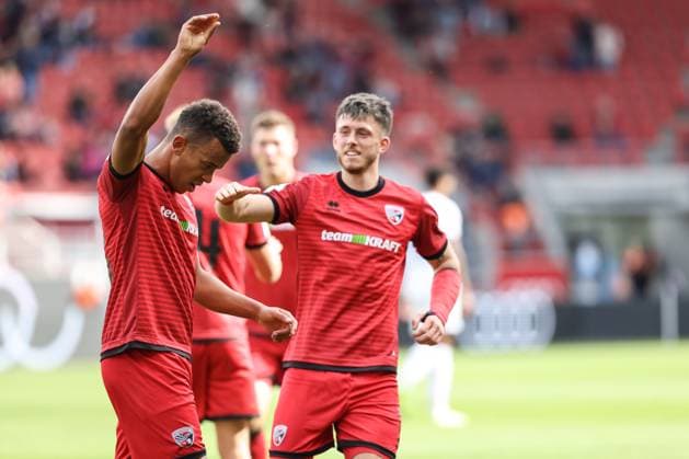 3. Liga; FC Ingolstadt 04 - SSV Ulm; Tor Jubel Treffer 1:0 Marcel Costly (22, FCI) Linus Rosenlöcher (19, FCI) 3. Liga - FC Ingolstadt 04 Saison 2025 2026 SSV Ulm
