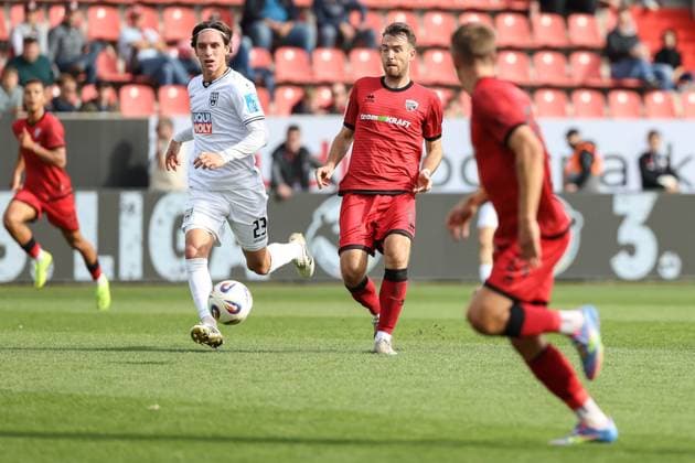 3. Liga; FC Ingolstadt 04 - SSV Ulm; Max Besuschkow (17, FCI) Brandt Max (23 Ulm) Gustav Christensen (24, FCI) 3. Liga - FC Ingolstadt 04 Saison 2025 2026 SSV Ulm