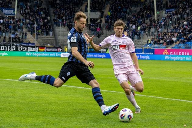 Fußball 3. Liga Saison 2025 26, 10. Spieltag: Waldhof Mannheim gegen VfL Osnabrück