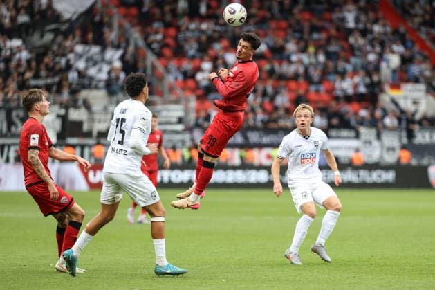 3. Liga; FC Ingolstadt 04 - SSV Ulm; Davide Sekulovic (33, FCI) David Jonas (15 Ulm) Frederik Christensen (11, FCI) 3. Liga - FC Ingolstadt 04 Saison 2025 2026 SSV Ulm