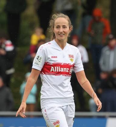 Stuttgart , Fußball 2. Bundesliga , VfB Stuttgart Frauen vs. FC Ingolstadt 04 , Tamar Dongus ( VfB )