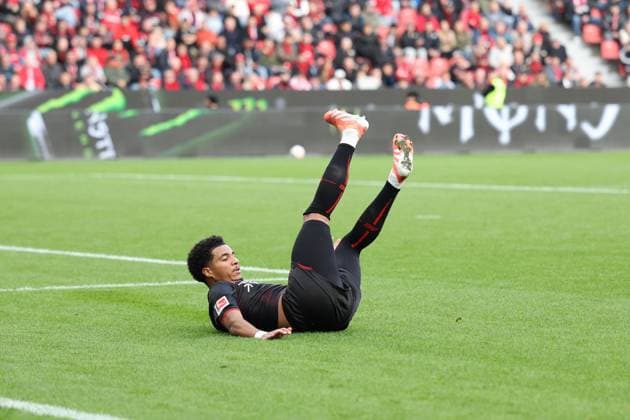 04.10.2025, xrekx, Fussball 1.Bundesliga, Bayer 04 Leverkusen - 1.FC Union Berlin v.l. Malik Tillman (Bayer 04 Leverkusen) (DFL DFB REGULATIONS PROHIBIT ANY USE OF PHOTOGRAPHS as IMAGE SEQUENCES and or QUASI-VIDEO) Leverkusen