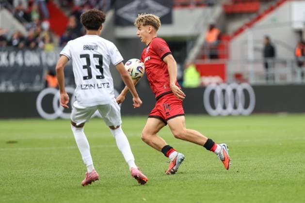 3. Liga; FC Ingolstadt 04 - SSV Ulm; Max Plath (14 FCI) Brown (Ulm 33) 3. Liga - FC Ingolstadt 04 Saison 2025 2026 SSV Ulm