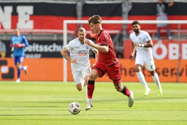 3. Liga; FC Ingolstadt 04 - SSV Ulm; Frederik Christensen (11, FCI) Chessa Dennis (11 Ulm) 3. Liga - FC Ingolstadt 04 Saison 2025 2026 SSV Ulm