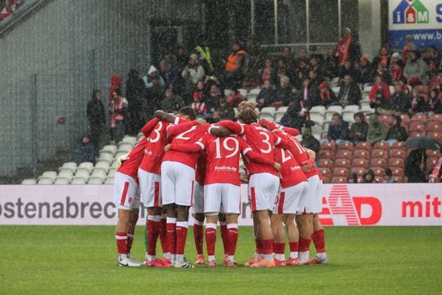 Energie schwört sich ein Fussball 3. Liga 2025 2026 FC Energie Cottbus - Alemannia Aachen