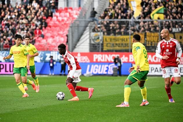 Stade Brestois 29 v FC Nantes - Ligue 1 McDonald s 2025 2026 99 Pathe MBOUP (sb29) during the Ligue 1 McDonald s match between Brest and Nantes at Stade Francis Le Ble on October 4, 2025 in Brest, France. Brest France  Copyright: xFEPx 776348152