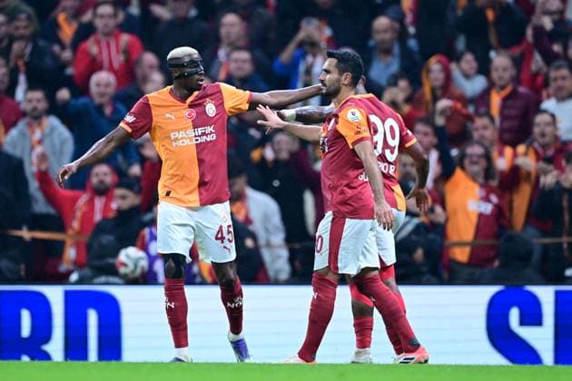Galatasaray v Besiktas - Turkish Super Lig ISTANBUL, TURKIYE - OCTOBER 4: Ilkay Gundogan of Galatasaray celebrates after scoring a goal during Turkish Super Lig week 8 football match between Galatasaray and Besiktas at RAMS Park in Istanbul, Turkiye on October 4, 2025. Abdulhamid Hosbas Anadolu Istanbul Turkey. Editorial use only. Please get in touch for any other usage.  Copyright: x2025xAnadoluxAbdulhamidxHosbasx