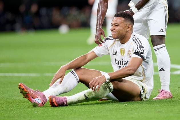 October 4, 2025, Madrid, Madrid, Spain: Kylian Mbappe of Real Madrid CF during La Liga football match between Real Madrid CF v Villareal CF at Santiago Bernabeu Stadium in Madrid, Spain, October 4, 2025 Madrid Spain - ZUMAa206 20251004_zsp_a206_034 Copyright: xRubenxAlbarranx