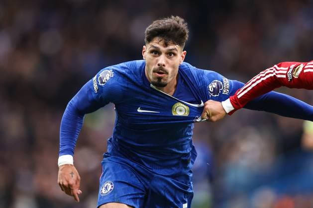 Chelsea v Liverpool 04 October 2025, London - Premier League Football - Chelsea v Liverpool - Pedro Neto of Chelsea - Photo: Jacques Feeney Offside. London UK Copyright: xJacquesxFeeneyx xOffsidexOffside