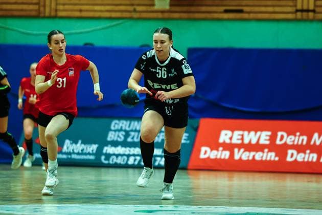 Handball I Frauen I Saison 2025 2026 I 3.Liga Nord I 4 Spieltag I SV Henstedt-Ulzburg - HSG Blomberg-Lippe II I 04.10.2025 Jana Schmütz (56, SV Henstedt-Ulzburg) Copyright: xLobeca RalfxHomburgx