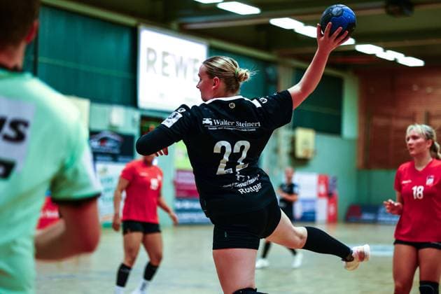 Handball I Frauen I Saison 2025 2026 I 3.Liga Nord I 4 Spieltag I SV Henstedt-Ulzburg - HSG Blomberg-Lippe II I 04.10.2025 Lina Röttger (22, SV Henstedt-Ulzburg) Copyright: xLobeca RalfxHomburgx