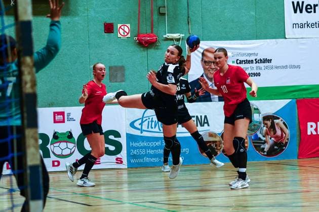 Handball I Frauen I Saison 2025 2026 I 3.Liga Nord I 4 Spieltag I SV Henstedt-Ulzburg - HSG Blomberg-Lippe II I 04.10.2025 Jana Schmütz (56, SV Henstedt-Ulzburg) Copyright: xLobeca RalfxHomburgx