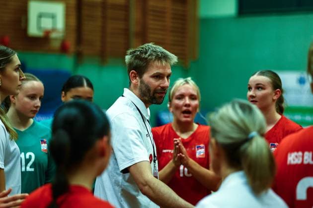 Handball I Frauen I Saison 2025 2026 I 3.Liga Nord I 4 Spieltag I SV Henstedt-Ulzburg - HSG Blomberg-Lippe II I 04.10.2025 Ruben Voßhans (HSG Blomberg-Lippe II) Copyright: xLobeca RalfxHomburgx