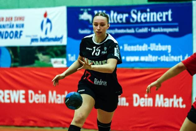 Handball I Frauen I Saison 2025 2026 I 3.Liga Nord I 4 Spieltag I SV Henstedt-Ulzburg - HSG Blomberg-Lippe II I 04.10.2025 Annika Günther (15, SV Henstedt-Ulzburg) Copyright: xLobeca RalfxHomburgx