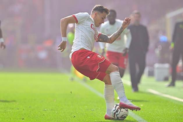 RSC Anderlecht v Standard de Liege - Jupiler Pro League ANDERLECHT, BELGIUM - OCTOBER 05 : Ayensa Eckert Dennis forward of Standard de Liege during the Jupiler Pro League match between RSC Anderlecht and Standard de Liege on October 5, 2025 in Anderlecht, Belgium, 05 10 2025 Anderlecht Belgium  Copyright: xSesx