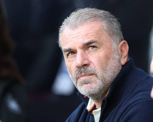 Newcastle Upon Tyne, England, 5th October 2025. Ange Postecoglou manager of Nottingham Forest during the Newcastle United vs Nottingham Forest Premier League match at St. James Park, Newcastle Upon Tyne. Picture credit should read: Nigel Roddis Sportimage EDITORIAL USE ONLY. No use with unauthorised audio, video, data, fixture lists, club league logos or live services. Online in-match use limited to 120 images, no video emulation. No use in betting, games or single club league player publications. SPI_010_NR_NEWC_NOTT SPI-4199-0010