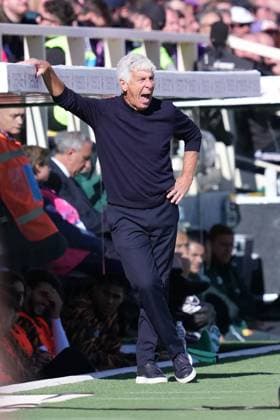 Roma™s head coach Gian Piero Gasperini during the Serie A EniLive soccer match between Fiorentina and Roma at the Artemio Franchi stadium in Florence, Italy - Sunday October 5, 2025 - Soccer ( Photo by Alfredo Falcone LaPresse )  Copyright: xAlfredoxFalcone LaPressex