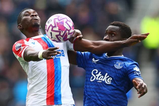 IsmaÃ¯la Sarr of Crystal Palace and Idrissa Gueye of Everton Everton v Crystal Palace, Premier League, Football, Hill Dickinson Stadium, Liverpool, UK - 05 Oct 2025Liverpool Hill Dickinson Stadium United Kingdom EDITORIAL USE ONLY No use with unauthorised audio, video, data, fixture lists, club league logos or live services. Online in-match use limited to 120 images, no video emulation. No use in betting, games or single club league player publications.  Copyright: xPaulxCurrie Shutterstockx 15515862ch