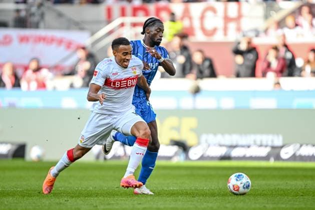 Jamie Leweling (VfB Stuttgart) und Omar TraorÃ (1. FC Heidenheim 1846) im Zweikampf waehrend des spiels der Bundesliga zwischen VfB Stuttgart und 1. FC Heidenheim 1846, MHPArena Stuttgart am 05. October 2025 in Stuttgart, Deutschland. (Foto von Harry Langer DeFodi Images) +++ Jamie Leweling (VfB Stuttgart) und Omar TraorÃ (1. FC Heidenheim 1846) battle for the ball during the Bundesliga match between VfB Stuttgart and 1. FC Heidenheim 1846 at MHPArena Stuttgart on October 5, 2025 in Stuttgart, Germany. (Photo by Harry Langer DeFodi Images) DFL regulations prohibit any use of photographs as image sequences and or quasi-video. (Photo by Harry Langer DeFodi Images) DFL regulations prohibit any use of photographs as image sequences and or quasi-video. Jamie Leweling VfB Stuttgart und Omar TraorÃ 1 FC Heidenheim 1846 im Zweikampf waehrend des spiels der Bundesliga zwischen VfB Stuttgart und 1 FC Heidenheim 1846, MHPArena Stuttgart am 05 October 2025 in Stuttgart, Deutschland Foto von Harry Langer DeFodi Images Jamie Leweling VfB Stuttgart und Omar TraorÃ 1 FC Heidenheim 1846 battle for the ball during the Bundesliga match between VfB Stuttgart and 1 FC Heidenheim 1846 at MHPArena Stuttgart on October 5, 2025 in Stuttgart, Germany Photo by Harry Langer DeFodi Images DFL regulations prohibit any use of photographs as image sequences and or quasi video Photo by Harry Langer DeFodi Images DFL regulations prohibit any use of photographs as image sequences and or quasi video