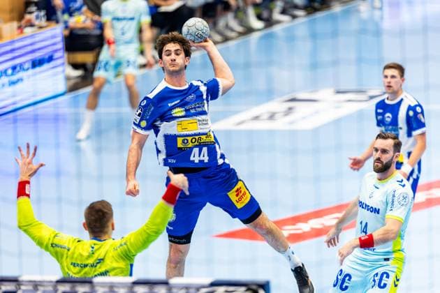 05.10.2025, GER, Handball, Maenner, Saison 25 26, Daikin 1.Bl, 7.Spieltag ThSV Eisenach - VfL Gummersbach Stephan Seitz (ThSV Eisenach,44) 99817 Eisenach Werner-Assmann-Halle Am Sportp Thueringen Deutschland