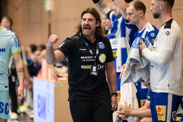 Sebastian, Hinze (Trainer, ThSV Eisenach) GER, Thueringen, ThSV Eisenach gegen VfL Gummersbach, 1. Daikin Handballbundesliga, Handball, 7.Spieltag, Saison 2025 2026, Sonntag, 05.10.2025 GER, Thueringen, ThSV Eisenach gegen VfL Gummersbach, 1. Daikin Handballbundesliga, Handball, 7.Spieltag, Saison 2025 2026, Sonntag, 05.10.2025 Eisenach Copyright: xEibner-Pressefoto MartinxHerbstx EP_MHT
