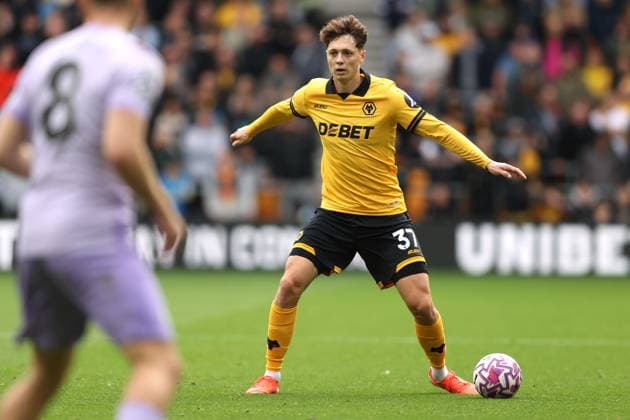 Wolverhampton Wanderers v Brighton & Hove Albion 05 October 2025 Wolverhampton - Premier League football - Wolverhampton Wanderers v Brighton & Hove Albion - Ladislav Kreci of Wolverhampton Wanderers - (Photo by Mark Leech). Wolverhampton UK Copyright: xMarkxLeechxOffside