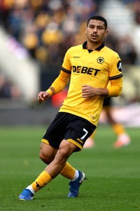 Wolverhampton Wanderers v Brighton & Hove Albion 05 October 2025 Wolverhampton - Premier League football - Wolverhampton Wanderers v Brighton & Hove Albion - Andre of Wolverhampton Wanderers - (Photo by Mark Leech). Wolverhampton UK Copyright: xMarkxLeechxOffside
