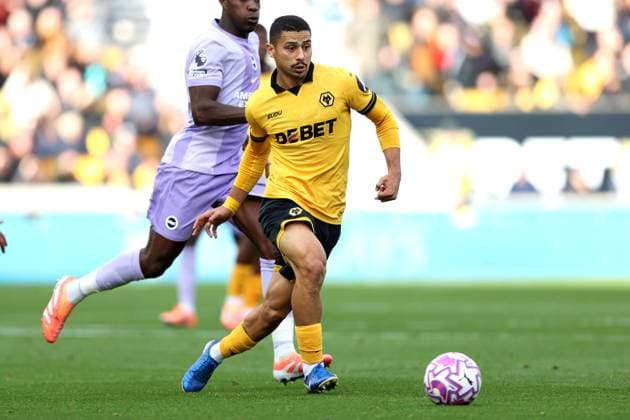 Wolverhampton Wanderers v Brighton & Hove Albion 05 October 2025 Wolverhampton - Premier League football - Wolverhampton Wanderers v Brighton & Hove Albion - Andre of Wolverhampton Wanderers - (Photo by Mark Leech). Wolverhampton UK Copyright: xMarkxLeechxOffside