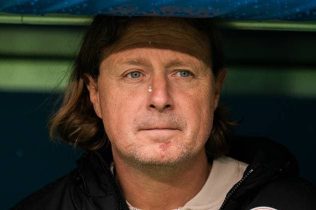 Deutschland, Fußball, 1. Bundesliga 2025 26, 6. Spieltag - HSV gegen 1. FSV Mainz 05 - Volksparkstadion Hamburg: Bo Henriksen (Trainer, 1. FSV Mainz 05) Copyright: xJamesxZabelx