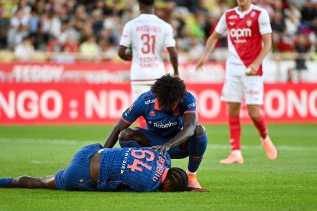 AS Monaco FC v OGC Nice - Ligue 1 McDonald s 2025 2026 64 Moise BOMBITO (ogcn) during the Ligue 1 McDonald s match between Monaco and Nice at Stade Louis II on October 5, 2025 in Monaco, Monaco. Monaco Monaco  Copyright: xFEPx 776348155