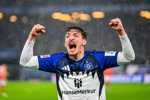 Fußball I Herren I Saison 2025-2026 I Bundesliga I 6. Spieltag I Hamburger SV - 1. FSV Mainz 05 I 05.10.2025 Giorgi Gocholeishvili (16, Hamburger SV) Hamburg Volksparkstadion Hamburg Deutschland Copyright: xLobecax xHenningxRohlfsx